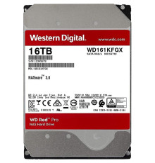 Накопичувач HDD SATA 16.0TB WD Red Pro NAS 7200rpm 512MB (WD161KFGX)