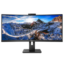 Монiтор Philips 34" 346P1CRH/00 VA Black Curved
