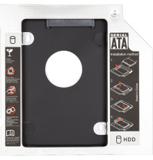 Адаптер HDD 2.5" для ноутбука в отсек CD-ROM PowerPlant HB390007 (9.5 мм)