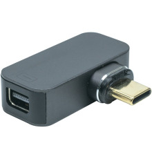 Адаптер PowerPlant USB Type-C - mini DisplayPort (M/F) Black (CA914272)