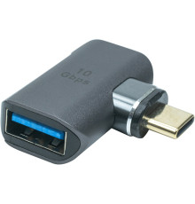 Адаптер PowerPlant USB Type-C - USB (M/F) Black (CA914319)