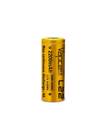 Аккумулятор Vapcell 18500 L22 Li-Ion 2200mAh 1шт