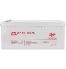 Аккумуляторная батарея LogicPower 12V 200AH (LPM-GL 12 - 200 AH) GEL