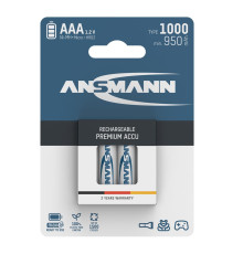 Аккумуляторы Ansmann AAA/HR03 NI-MH 1000 mAh BL 4 шт
