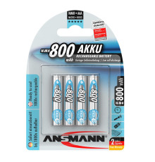Аккумуляторы Ansmann AAA/HR03 NI-MH 800 mAh BL 4 шт