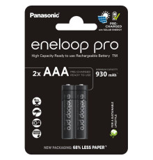 Акумулятори Panasonic Eneloop Pro AAA/HR03 NI-MH 930 mAh BL  2 шт