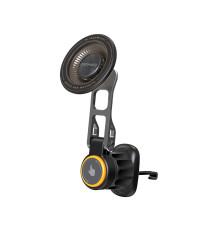 Автотримач для смартфона магнітний Promate Bridgemount Black