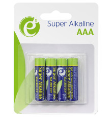 Батарейка EnerGenie Super Alkaline AAA/LR03 BL 4 шт (EG-BA-AAA4-01)