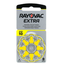 Батарейка Rayovac Extra 10 (10AUX-8XEMF) BL 8 шт (для слуховых аппаратов)