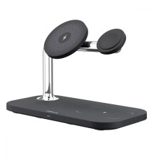 Бездротовий зарядний пристрій Proove Magnetic Field 3in1 15W Black (WSMF15010001)