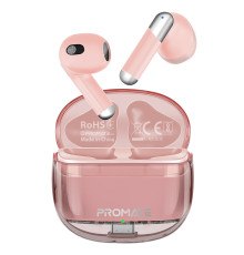 Bluetooth-гарнітура Promate TransPods Pink
