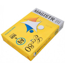 Бумага Magistr Eco 80г/м2, A4, 500л, class C, белизна 150% CIE