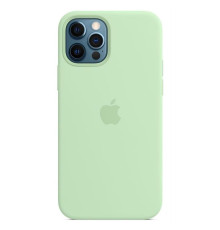 Чехол-накладка Apple Silicone Case with MagSafe для Apple iPhone 12 Pro Max Pistachio (MK053)