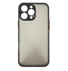 Чохол-накладка Dengos Matt для Apple iPhone 16 Pro Max Black (DG-TPU-MATT-151)