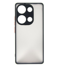 Чохол-накладка Dengos Matt для Poco M6 Pro 4G Black (DG-TPU-MATT-149)