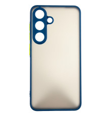Чохол-накладка Dengos Matt для Samsung Galaxy S25 SM-S931 Blue (DG-TPU-MATT-162)