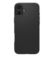 Чохол-накладка Spigen Liquid Air для Apple iPhone 16 Plus Matte Black (ACS08066)