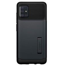 Чeхол-накладка Spigen Slim Armor для Samsung Galaxy A51 SM-A515 Metal Slate (ACS00820)