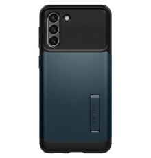 Чeхол-накладка Spigen Slim Armor для Samsung Galaxy S21 SM-G991 Metal Slate (ACS02444)