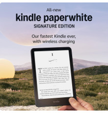 Электронная книга Amazon Kindle Paperwhite (12th Gen) Signature Edition (2024) SA569P 32GB Metallic Black_JP