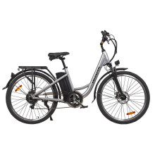 Електровелосипед Maxxter City 2.0 Silver