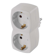 Фильтр питания Emos (P00252N) с заземлением, 2 розетки White