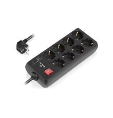 Фільтр живлення REAL-EL RS-Protect 805 3м Black (EL122300043)