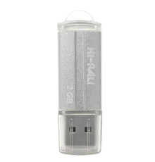 Флеш-накопитель USB 2GB Hi-Rali Corsair Series Silver (HI-2GBCORSL)