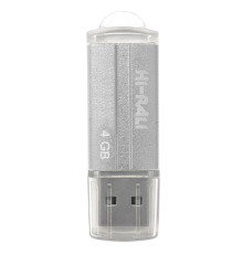 Флеш-накопитель USB 4GB Hi-Rali Corsair Series Silver (HI-4GBCORSL)