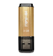 Флеш-накопитель USB 4GB Hi-Rali Stark Series Gold (HI-4GBSTGD)