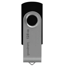 Флеш-накопичувач USB3.2 128GB Goodram UTS3 (Twister) Black (UTS3-1280K0R11)