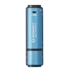 Флеш-накопичувач USB3.2 128GB Kingston IronKey Vault Privacy 50 Type-A Blue (IKVP50/128GB)