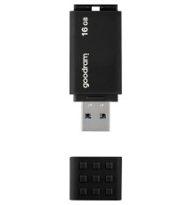 Флеш-накопичувач USB3.2 16GB Goodram UME3 Black (UME3-0160K0R11)