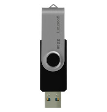 Флеш-накопичувач USB3.2 32GB Goodram UTS3 (Twister) Black(UTS3-0320K0R11)