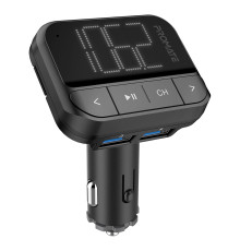 FM-трансмітер Promate ezFM-2 AUX/SD/USB Black (ezfm-2.black)
