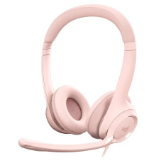 Гарнітура Logitech H390 USB Rose (981-001281)