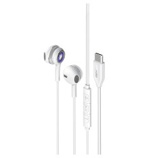 Гарнитура Promate LumiBuds-C Silver