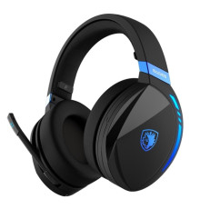 Гарнитура Sades SA-201 Warden I Black/Blue (sa201bkb)