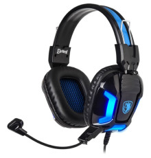 Гарнитура Sades SA-702 Element Black/Blue (sa702bl)