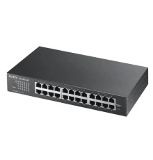 Коммутатор ZYXEL GS1100-24E (GS1100-24E-EU0103F) (24xGE, настольный, бесшумный)