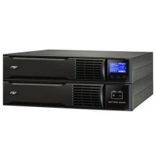 ИБП FSP Champ 1000VA RT900W, On-line, Rack, 3хSchuko, USB, RS232, пластик (PPF9001404)