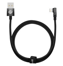 Кабель Baseus MVP 2 USB - Lightning (M/M), 2.4A, 1 м Black (CAVP000001)