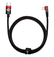 Кабель Baseus MVP 2 USB Type-C - Lightning (M/M), 20W, 2 м Black/Red (CAVP000320)