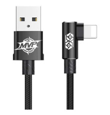 Кабель Baseus MVP USB - Lightning (M/M), 1.5A, 2 м Black (CALMVP-A01)