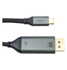 Кабель Cabletime USB Type-C - DisplayPort (M/M), 4K, Ultra HD, 1.8м, V1.2, Black (CA913305)