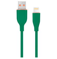 Кабель Cablexpert USB - Lightning (M/M), 2.1 A, 1.5 м, Green (CC-USB2S-AM8PM-1.5M-G)