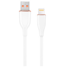 Кабель Cablexpert USB - Lightning (M/M), 2.1 A, 1.5 м, White (CC-USB2S-AM8PM-1.5M-W)