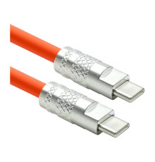 Кабель PowerPlant USB Type-C - USB Type-C (M/M) PD 120W, 3 м, Orange (CA913923)