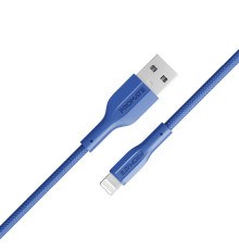 Кабель Promate USB - Lightning (M/M), 2 A, 1 м, xCord-Ai Navy (xcord-ai.navy)