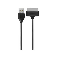 Кабель Remax RC-006i4 Light iPhone 4/4s USB - 30-pin (M/M), 1м Black (2001001750114)